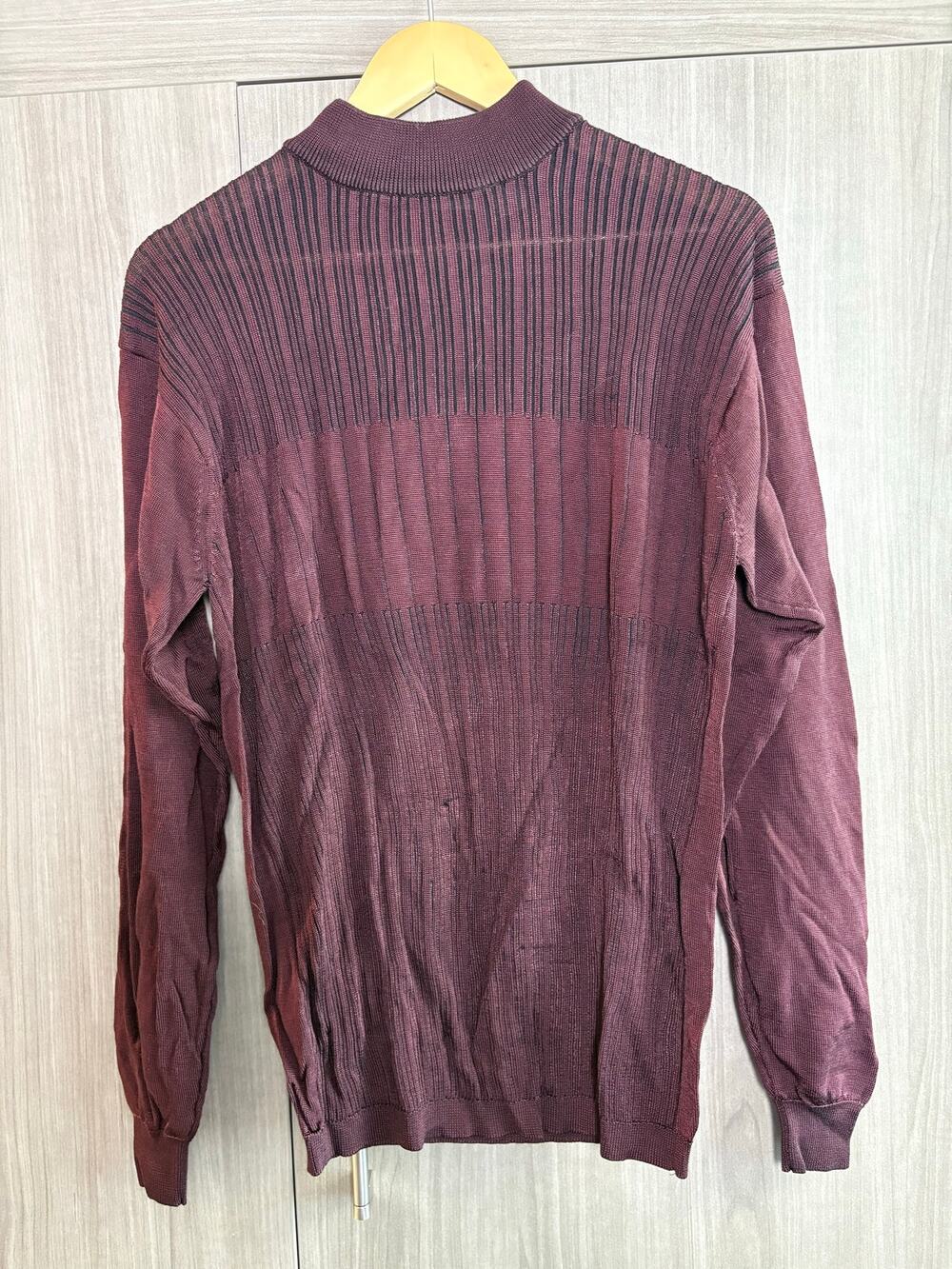 vintage Bachrach wine men's pullover sweater size extra large